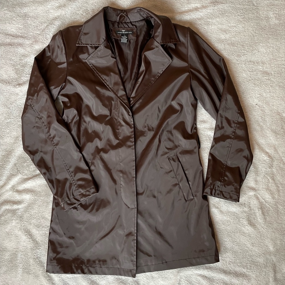 Atmosphere Trench Coat Size Large